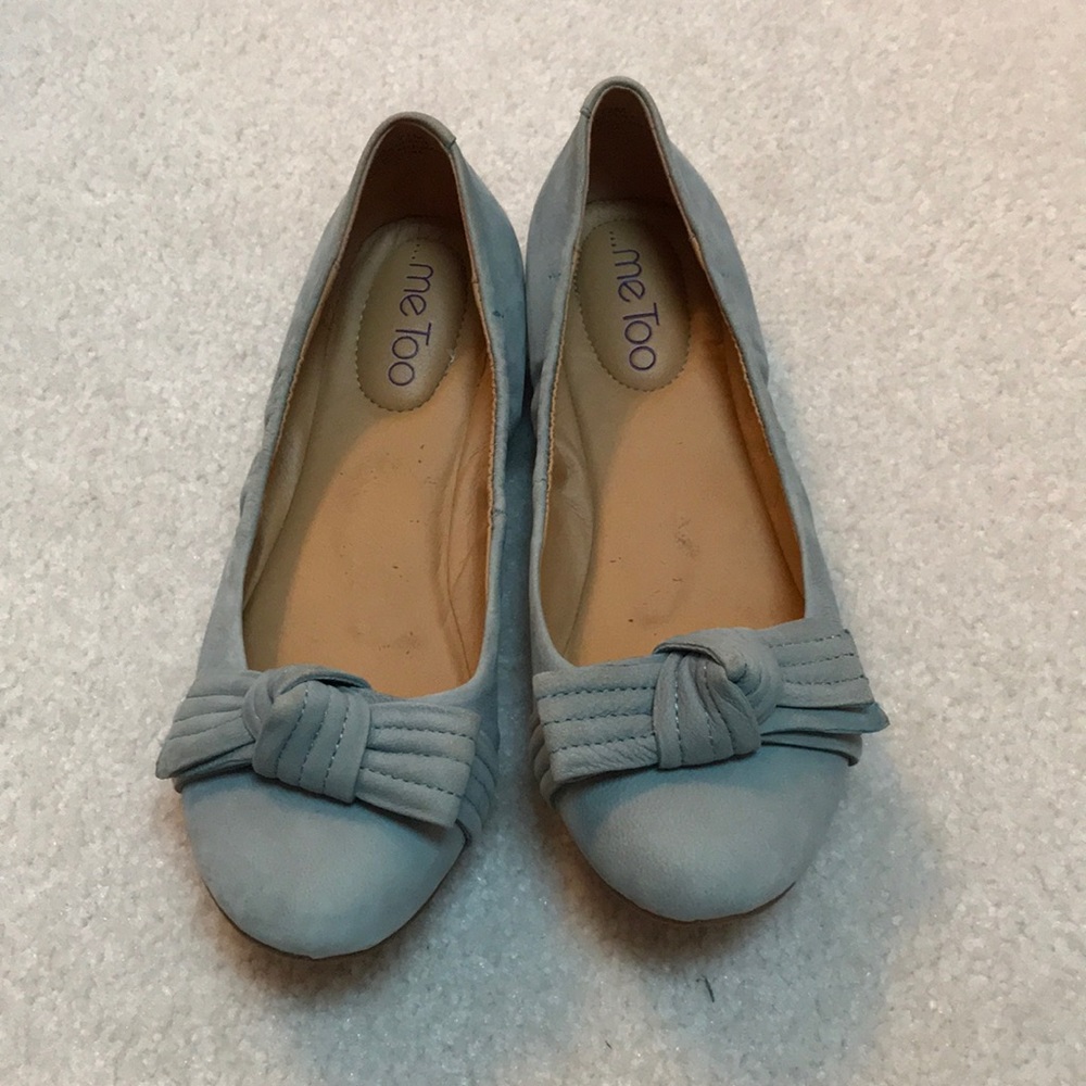 Blue flats